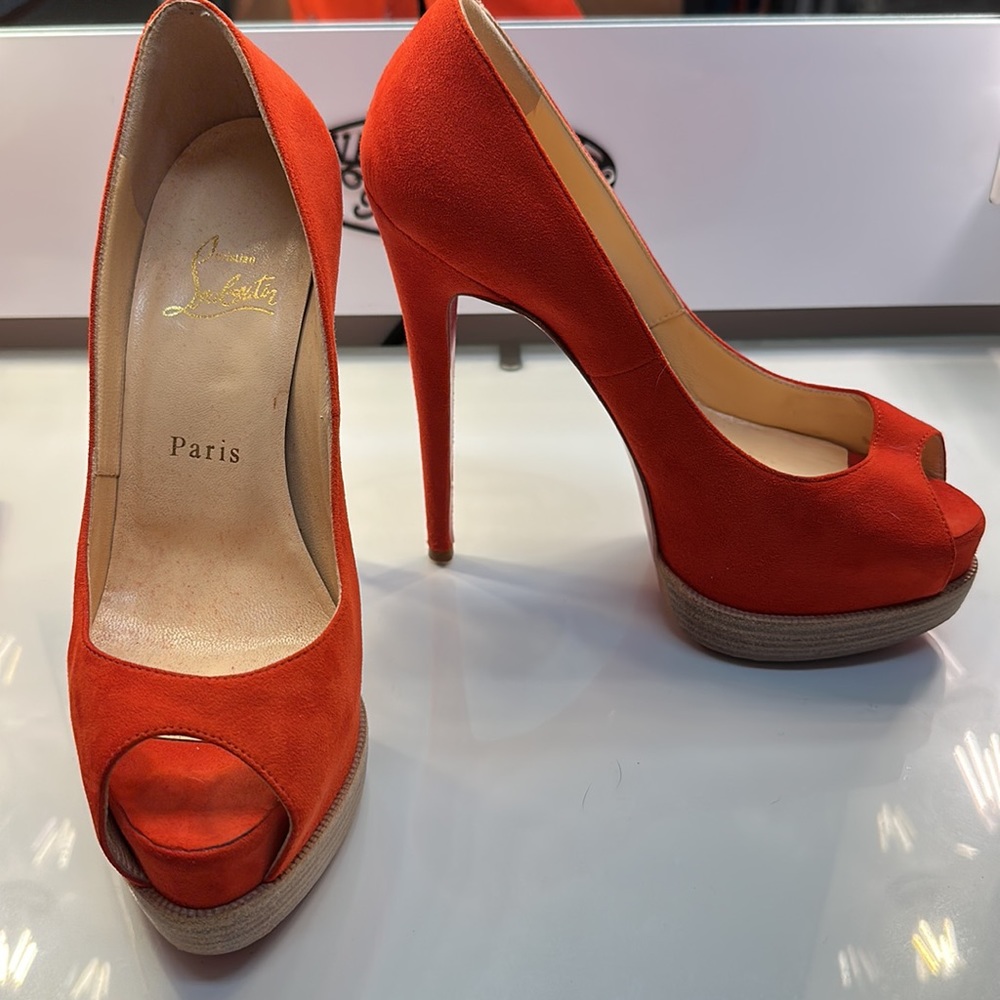 Christian LouBoutin Red High Heels